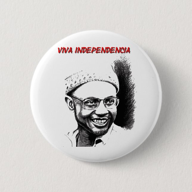 Badge Rond 5 Cm Amilca cabral (Devant)