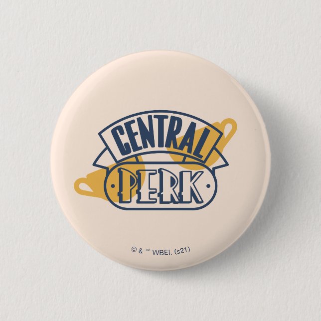 Badge Rond 5 Cm AMIS™ | Central Perk (Devant)