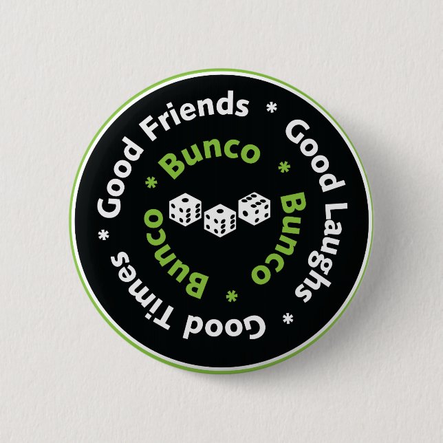Badge Rond 5 Cm amis de matrices de bunco bons (Devant)