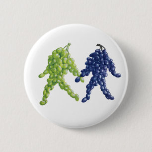 Badge Rond 5 Cm Amis du raisin