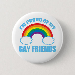 Badge Rond 5 Cm Amis gays