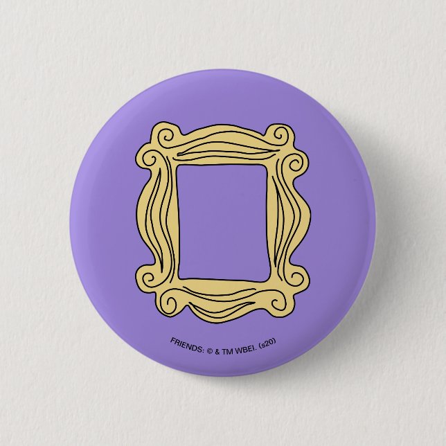 Badge Rond 5 Cm AMIS™ | Trame de trou (Devant)