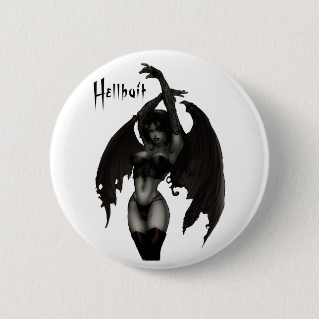 Badge Rond 5 Cm Amorce d'enfer (Devant)