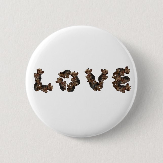 Badge Rond 5 Cm Amour (Devant)