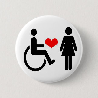 Badge Rond 5 Cm amour