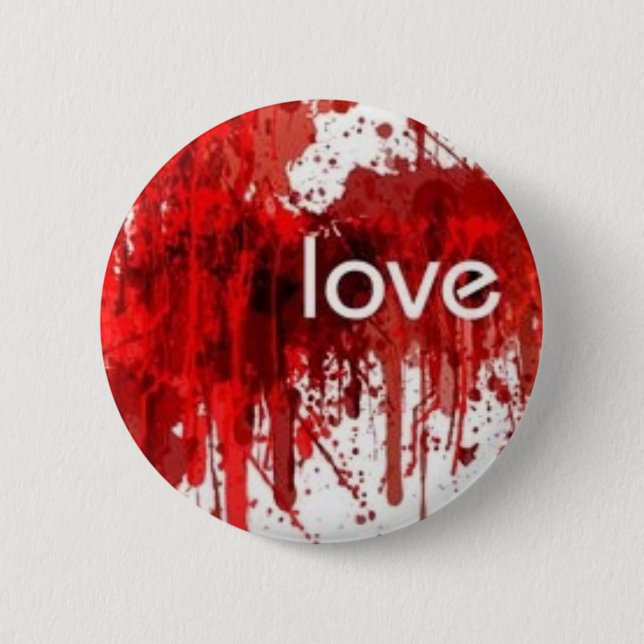 Badge Rond 5 Cm amour (Devant)