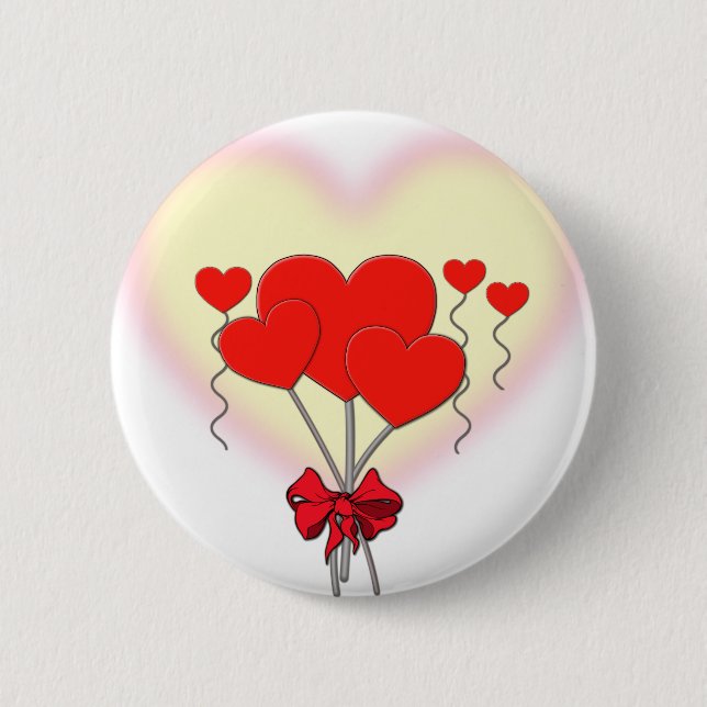 Badge Rond 5 Cm Amour (Devant)