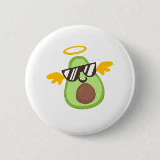 Badge Rond 5 Cm amour avocat