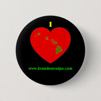 BADGE ROND 5 CM AMOUR - BOUTON