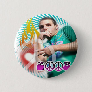 Badge Rond 5 Cm amour brûlant