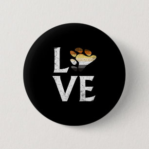 Badge Rond 5 Cm Amour empilé par fierté gaie d'ours