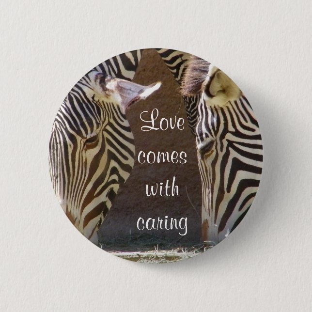 Badge Rond 5 Cm Amour et amitié_ (Devant)
