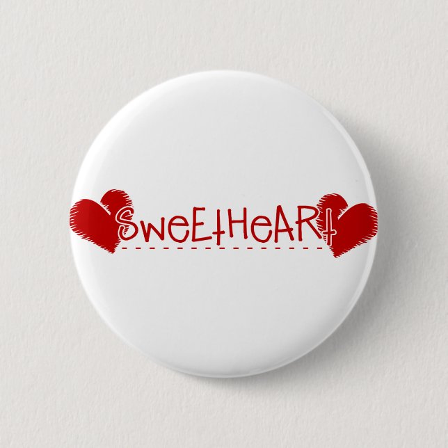 Badge Rond 5 Cm Amoureux (Devant)