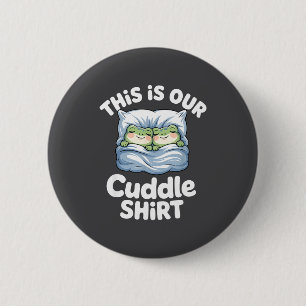 Badge Rond 5 Cm Amoureux de Grenouilles Mignonnes et Câlines C'est
