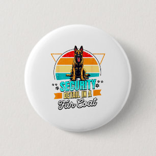 Badge Rond 5 Cm Amoureux du Malinois Belge Drôle Malinois Belge Ré
