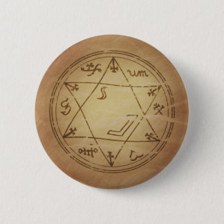 Badge Rond 5 Cm Amulet magique pour le succès des affaires Charmes