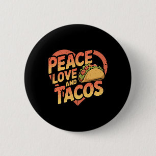 Badge Rond 5 Cm Amusant Cuisine Mexicaine Taco Cinco De Mayo Jm Pe