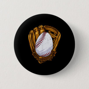Badge Rond 5 Cm Amusant Oeuf de Pâques Baseball Chasse d'Oeufs de