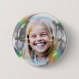 Badge Rond 5 Cm Amusante bulle personnalisée