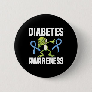 Badge Rond 5 Cm Amusants Type 1 Diabète Enfants Garçons Filles Dia