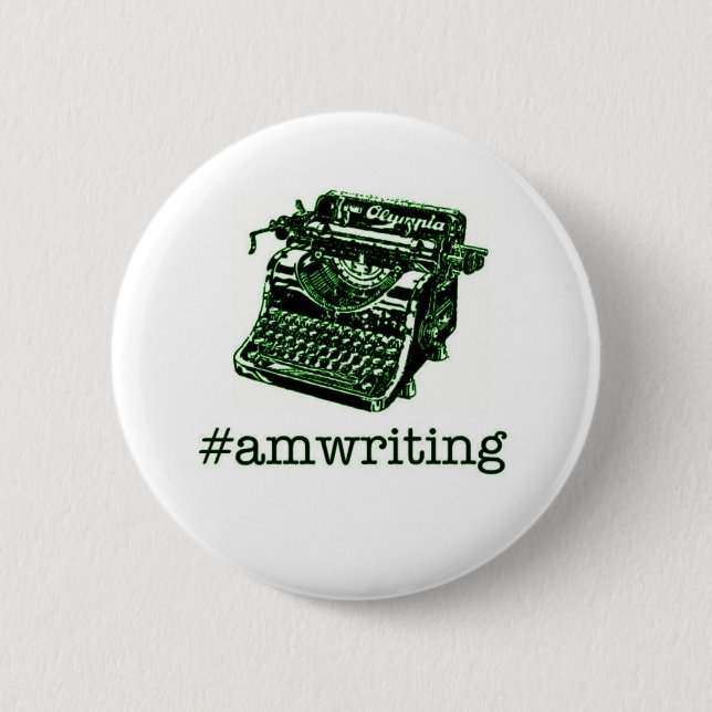 Badge Rond 5 Cm #amwriting (Devant)