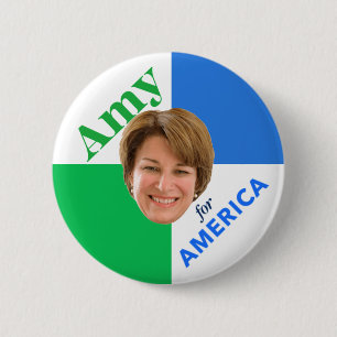 Badge Rond 5 Cm Amy Klobuchar 2020