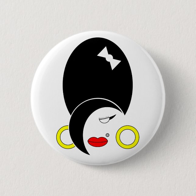 Badge Rond 5 Cm Amy W (Devant)