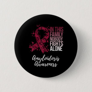 Badge Rond 5 Cm Amyloïdose Produits de sensibilisation Soutien fam