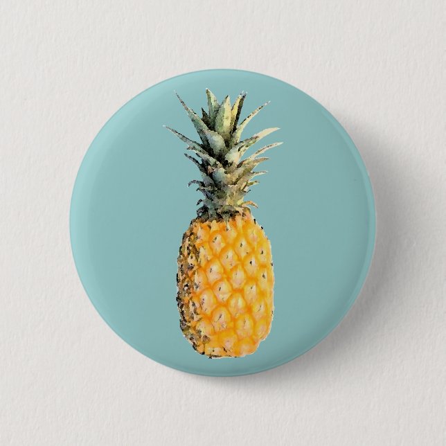 Badge Rond 5 Cm ananas (Devant)