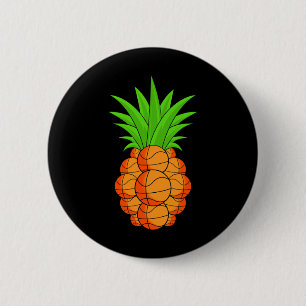 Badge Rond 5 Cm ananas de basket unique hilarant - g original