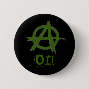 Badge Rond 5 Cm anarchie, botton