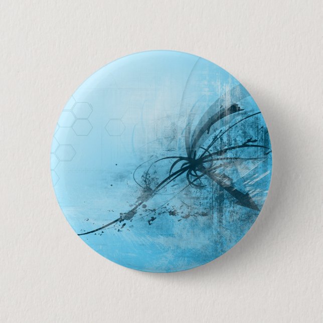 Badge Rond 5 Cm Anarchie effrayante (Devant)