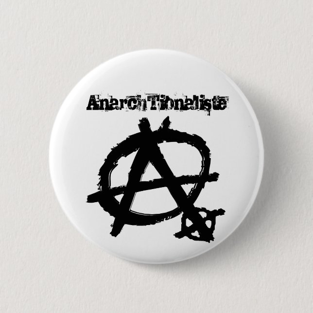 Badge Rond 5 Cm AnarchTionaliste (Devant)