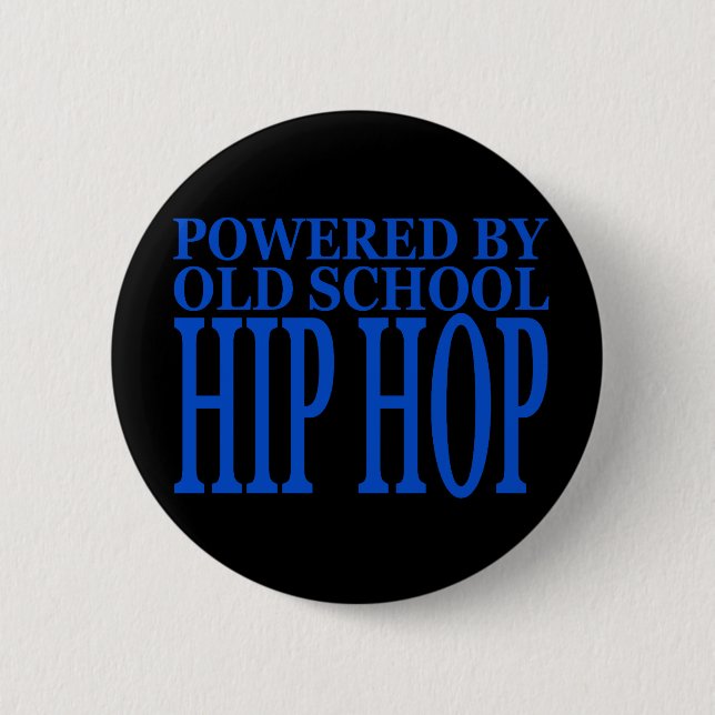 BADGE ROND 5 CM ANCIEN HIP HOP SCOLAIRE (Devant)