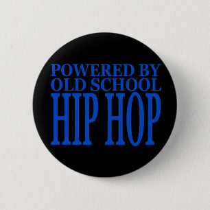 BADGE ROND 5 CM ANCIEN HIP HOP SCOLAIRE