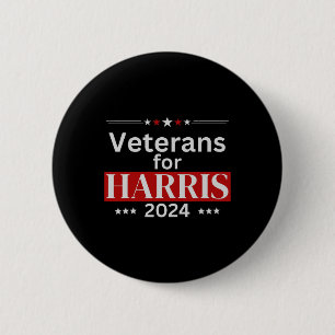 Badge Rond 5 Cm Anciens Combattants Pour Harris 2024 Wheimer 2024
