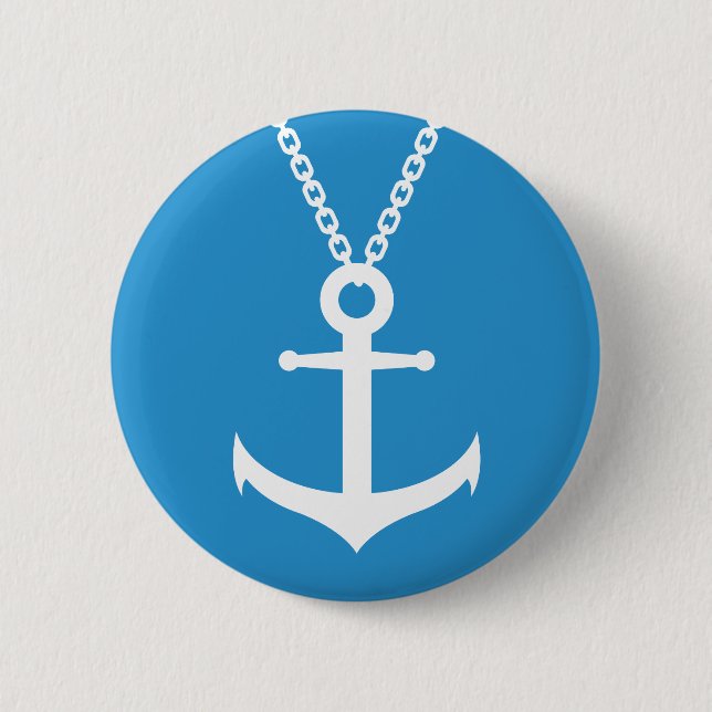 Badge Rond 5 Cm Ancrage chaîné (Devant)