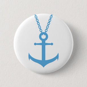 Badge Rond 5 Cm Ancrage chaîné