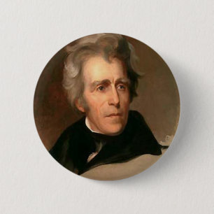 Badge Rond 5 Cm Andrew Jackson