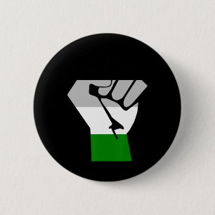 Badge Rond 5 Cm Androphilie Pride Drapeau Résiste Androphilia