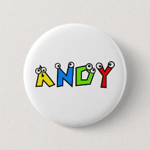 Badge Rond 5 Cm Andy