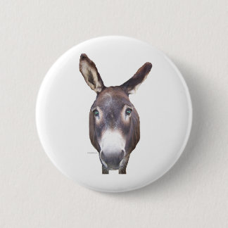 Badge Rond 5 Cm Âne dans votre visage