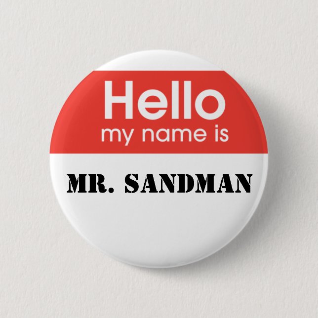 Badge Rond 5 Cm anesthésie (Devant)