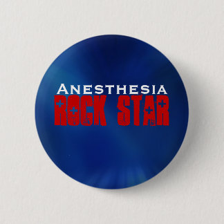 Badge Rond 5 Cm Anesthésie RockStar