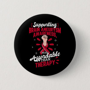 Badge Rond 5 Cm Aneurysme Sensibilisation Est Thérapeutique Chirur