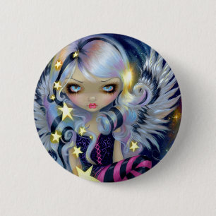 Badge Rond 5 Cm "Ange bouton de Starlight"