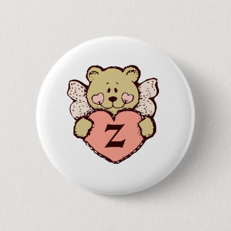 Badge Rond 5 Cm Ange Z de nounours