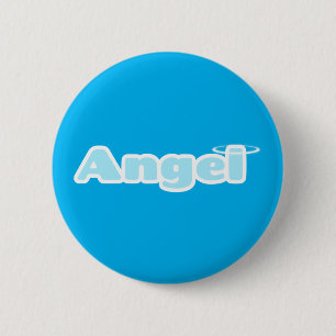 Badge Rond 5 Cm Angel