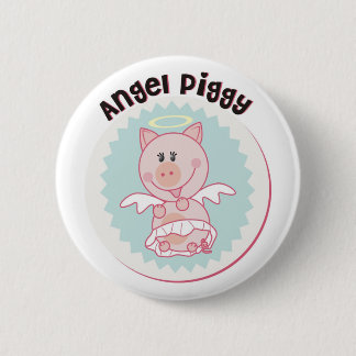 Badge Rond 5 Cm Angel_Piggy
