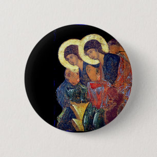 Badge Rond 5 Cm Anges d'annonce